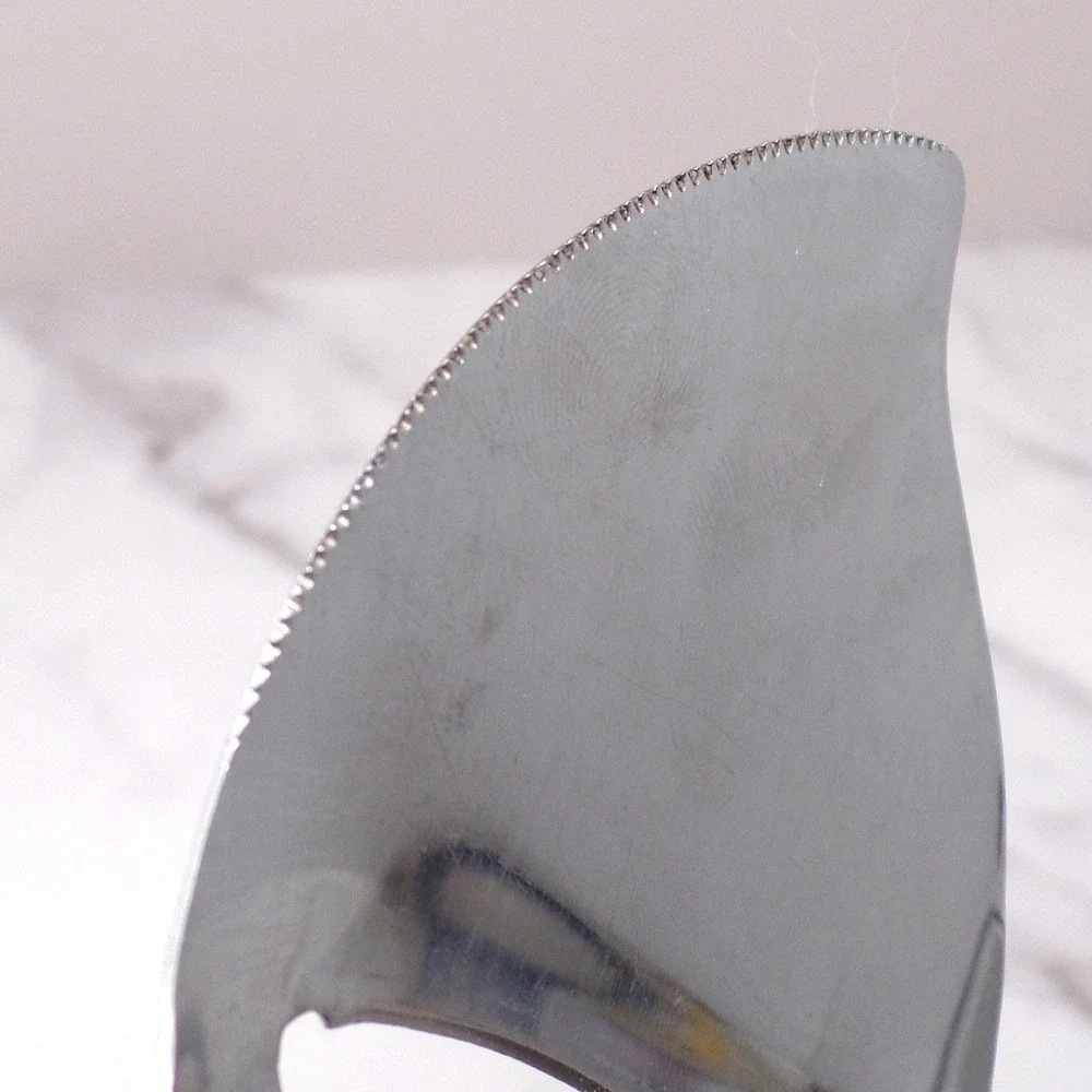 Vintage Wooden Handled Stainless Steel Cheese Plane / Slicer (1960s)